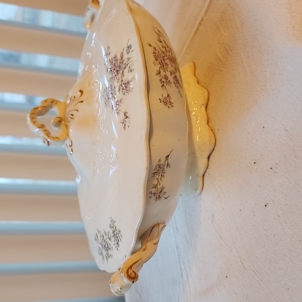 Antique Mercer Fine China Serving Bowl